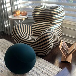 B&B Italia Up 50 Armchair and Ottoman Set Pristine Like new 100% authentic